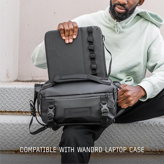 WANDRD ROGUE V1 9L Sling: Compact Camera Sling and Crossbody Bag with Fast Access, 3-Way Carry– Lightweight Everyday Bag Great for Travel, Photography, and Daily Use (Wasatch Green)