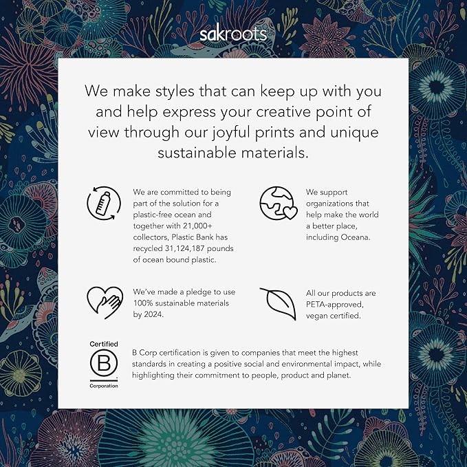 Sakroots Eco Twill, Indigo Spirit Desert