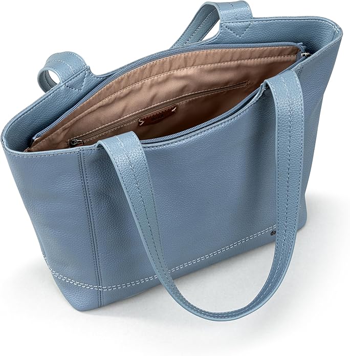 The Sak De Young Tote Bag - Premium Leather Handbag With Stylish Design For Everyday - Roomy Purse With Shoulder Straps