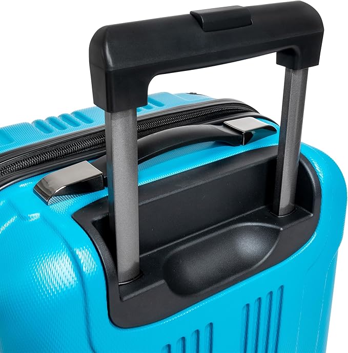 Kenneth Cole REACTION Out of Bounds Lightweight Hardshell 4-Wheel Spinner Luggage, Teal, 2-Piece Set (20" & 28")
