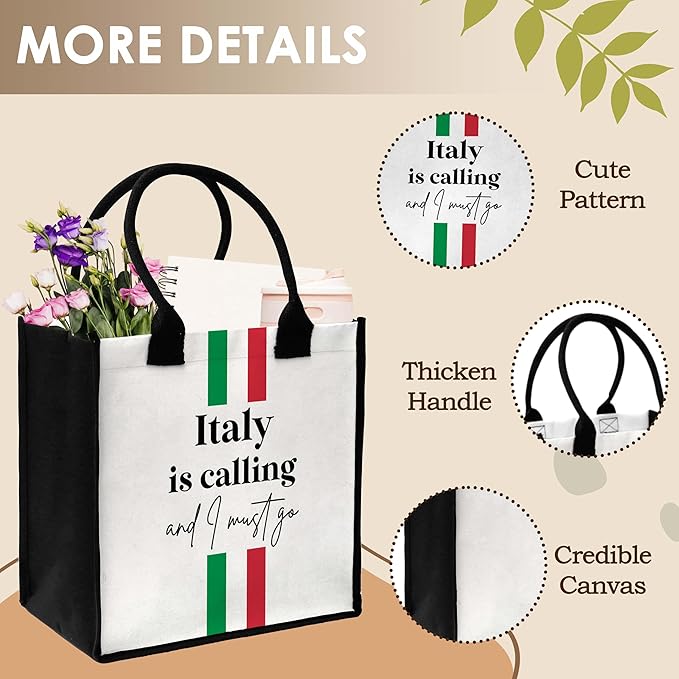 ONDTOM Travel Gifts Bag, Scotland Lover Gifts, Simple Modern Beach Bag, Birthday Christmas Retirement Gifts for Women