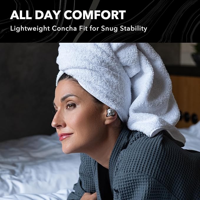 Technics Reference Class Hi-Fi Wireless Earbuds, Dolby Atmos with Head Tracking, Adaptive Noise Cancelling, 3 Device Multipoint, 10-hr Battery, Wireless Charging, Improved Fit - EAH-AZ100-K (Black)