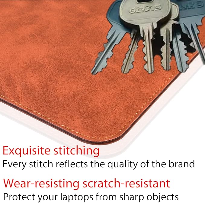 Genuine Leather Laptop Sleeve Compatible with MacBook Pro 14 Inch M4 M3 M2 Pro/Max 2023 & M1 Case,Slim and Durable Waterproof Vertical Laptops Bag for 14 Inch Notebook Computer Cover,Brown