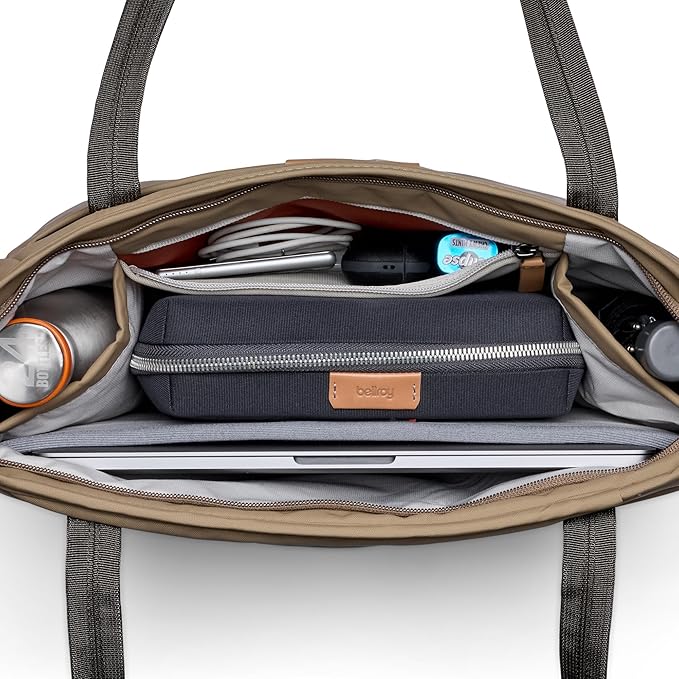 Bellroy Tokyo Wonder Tote (12L laptop tote bag, fits 14” laptop) - Khaki