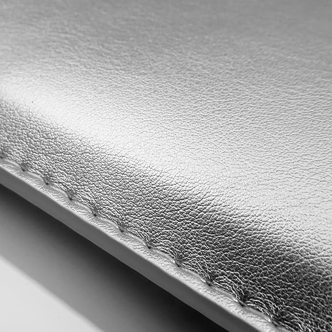 Laptop Sleeve 13 Inch Compatible with 2024 MacBook Air 13 A3113 M3 A2686 M2, New MacBook Pro 13 M2 M1 Color Silver