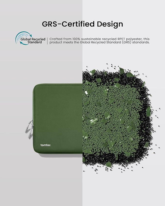 tomtoc 360° Protective Laptop Sleeve for 13.5-14.4 Inch Surface Laptop Studio/6/5/4/3, Surface Book, Water-Resistant Computer Case for Acer Aspire/Swift 14, ASUS Vivobook/Zenbook 14, Jumper EZbook X3