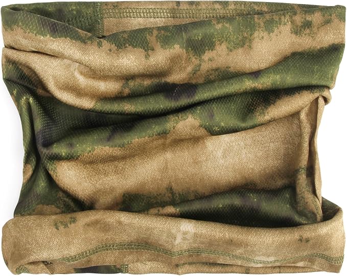 Neck Gaiter Face Mask, Sun Cooling Dust Camouflage Face Shield, Reusable Washable Bandana