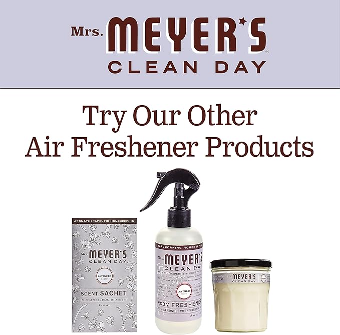 Mrs. Meyer's Clean Day Room Freshener, Lavender 8 Fl Oz (Pack of 12)