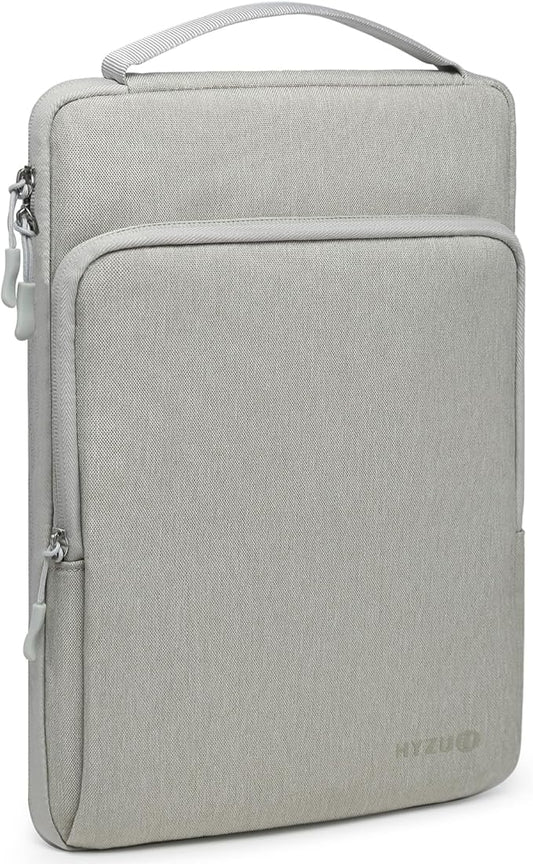 HYZUO 17-17.3 Inch Laptop Bag Case Sleeve for 17" 17.3" HP/Dell/Lenovo/ASUS/Acer/LG/MSI Gaming Laptop/Razer Blade 17/18, Notebook Carrying Briefcase for Men Women, Light Gray