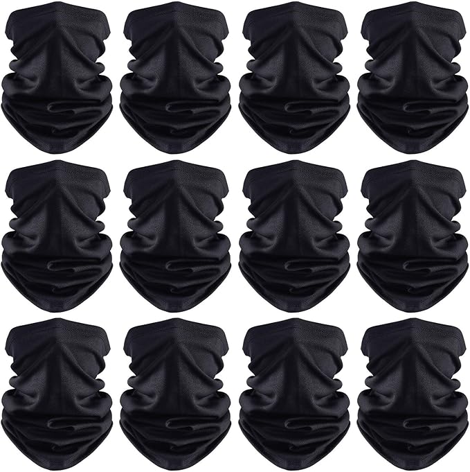 Geyoga Winter Face Mask for Men UV Protection Mask Sunscreen Breathable Windproof Neck Gaiters Scarf Fishing Cycling Running