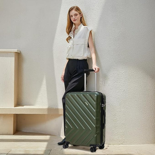 Luggage Sets 3 Piece,Suitcases with Wheels,Carry On Luggage Set 22x14x9 Airline Approved,Hardshell Luggage Sets With TSA Lock,20 Inch Carry On Suitcase