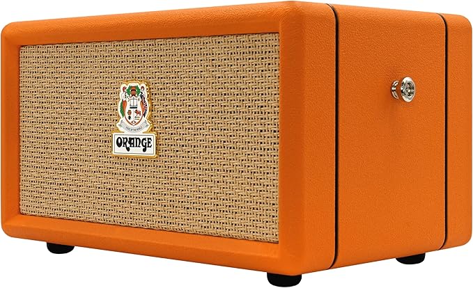 Orange Box - Portable Bluetooth Speaker Delivering Studio Audio Sound, 15M Range, 50W RMS Power, Long Battery Life, iOS & Android Connectivity - Great for Picnics, Festivals, BBQs and Holidays