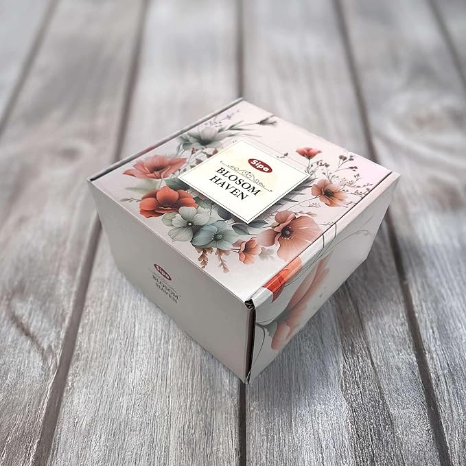 SIPA Hand Sanitizer 1.69 oz/ 50 ml, Gift Box, 8 Scent, Travel Size, Flip Cap Bottle each, Refreshing Soothing Gel with Aloe, and Vitamin E (Pack of 16)