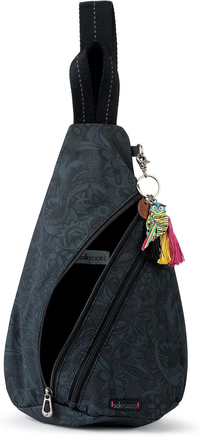 Sakroots Eco Twill, Black Tonal Spirit Desert