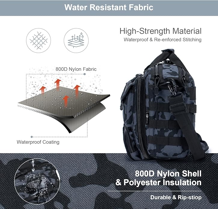 Stypos Tactical Messenger Bag Briefcase for Man Military Laptop Bag 14 Inch/15.6 Inch /17.3 Inch Messenger Shoulder Work Bag