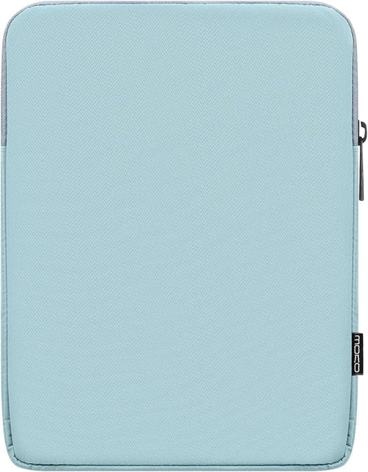 Moko 9-11 Inch Tablet Sleeve Bag Carrying Case Fits iPad air 5 10.9" 2022, iPad Pro 11 M2 2022-2018, iPad 10th 10.9,iPad 9/8/7th Gen 10.2,iPad Air 4 10.9/Air 3 10.5,Tab S8/S9 11", Misty Blue