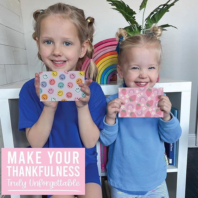 Hadley Designs Blank Cards and Envelopes 4x6-24 Blank Note Cards with Envelopes, Notecards Stationery Sets, Notecards Bulk, Stationary Sets, Note Paper Stationery, Doodle Pretty Stationary