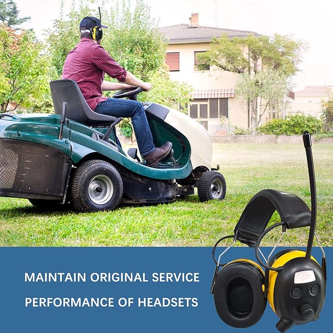 PROHEAR FEP01 Replacement Foam Ear Pads (Upgraded) for 3M WorkTunes Connect(90543, 90544, 90542, 90541,90507), ZOHAN EM042 Radio Headphone （037,027,033） (fep01 2 Pair)