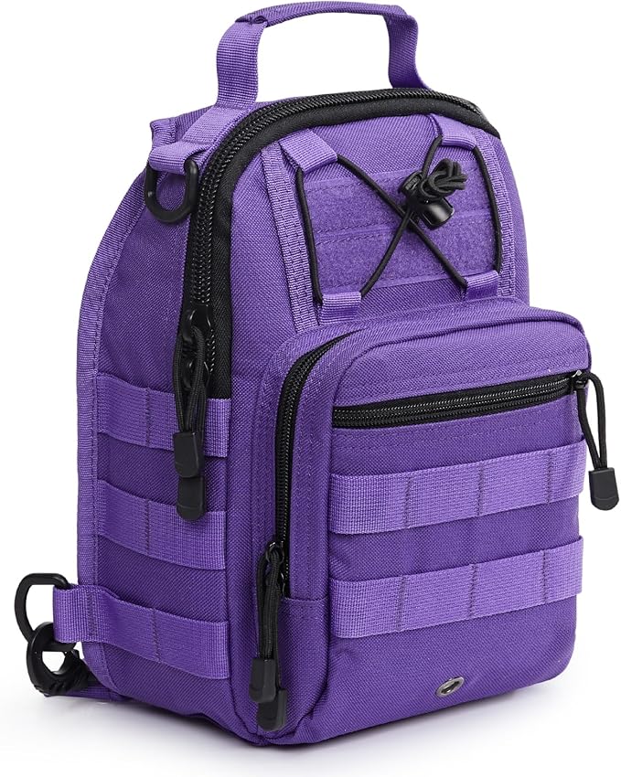 G4Free Outdoor Tactical Bag Backpack, Military Sport Bag Pack Sling Shoulder Backpack Tactical Bag for Every Day Carry