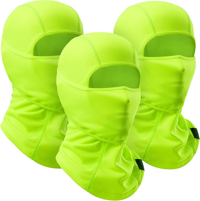 Balaclava Ski Mask 3 Pieces Full Face Cover for Men and Women Breathable Windproof Balaclava Face Mask for Skiing & Snowboard