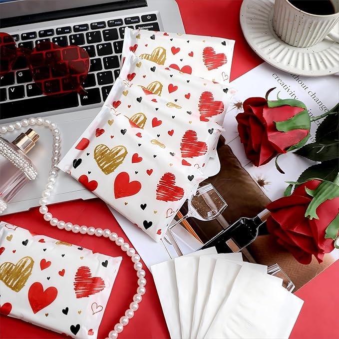 Eaasty 100 Packs Pocket Pack Travel Size Facial Tissues 3 Ply Paper Mini Wedding Tissues for Guests Travel Valentine Wedding Party Favors