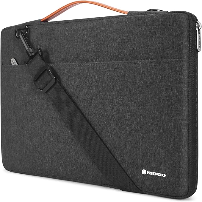 NIDOO 13-14 Inch Laptop Shoulder Bag Sleeve Case Protective Notebook Bag for 13.5 Inch Surface Laptop 3 4 5/14.4" Surface Laptop Studio/ThinkPad P14s L14 T14 / Chromebook S345 / HP Pavilion 14