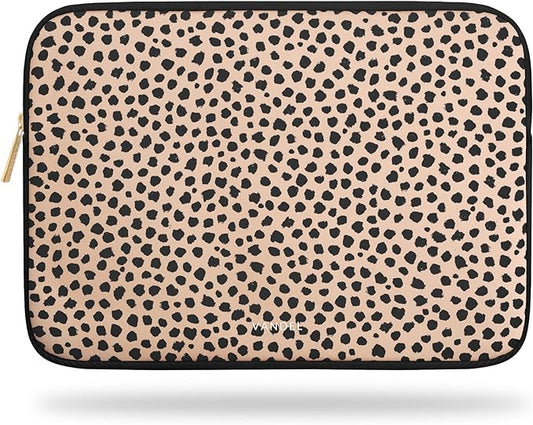 Vandel MacBook Air 13 inch Laptop Sleeve, Fits 13-13.3 inch Laptops: Neoprene MacBook Air & Pro Case, Chromebook, HP Soft Cover | Thin Computer Carrying Bag, Cheetah Mac (M1 & M2) Pouch