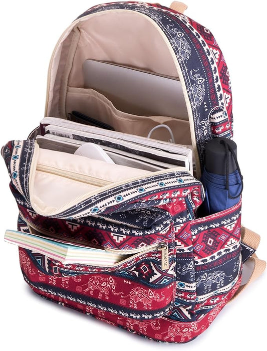 Kinmac Laptop Backpack with Massage Cushion For 15.6 inch Laptop(Elephant)