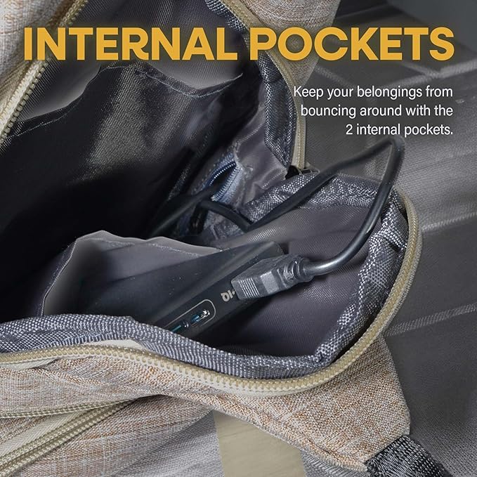 Anti-Theft Daypack Crossbody Sling Backpack, USB Charging Connector Port, Lightweight Day Pack for Travel, Hiking, Everyday, Large, Pink Bubbles