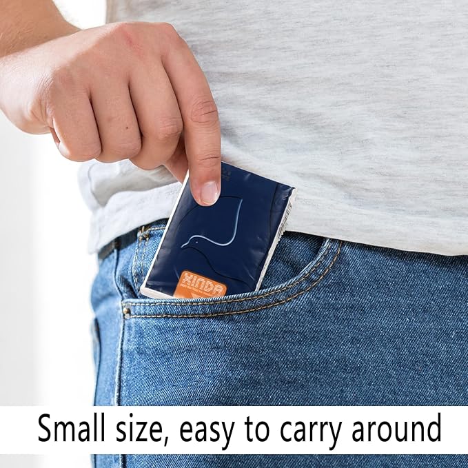 4-Ply Soft Pocket Facial Tissues, Unscented Travel Size Tissues, 150 Packs