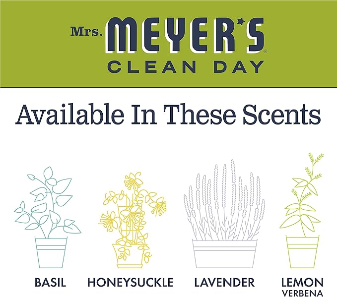 Mrs. Meyer's Clean Day Room Freshener Lemon Verbena, 8 OZ (Pack - 6)
