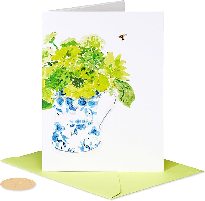 Papyrus Blank Card (Florals)