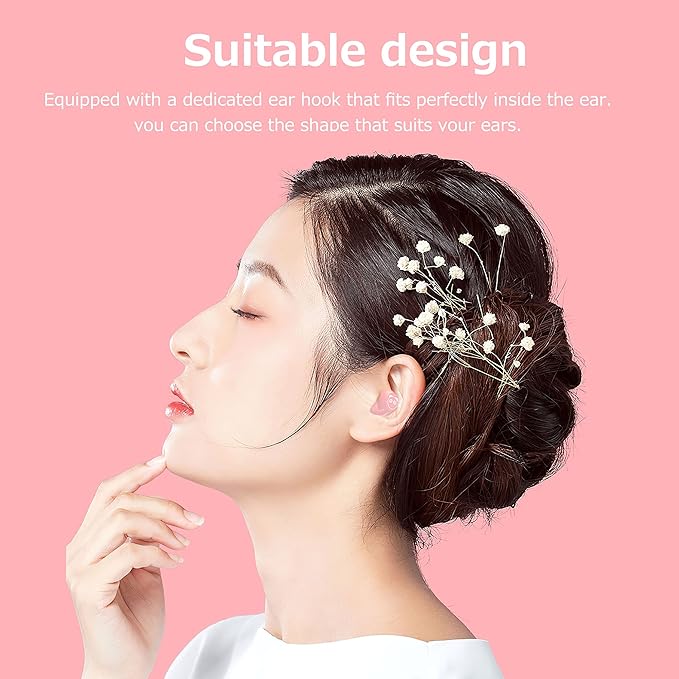 Pink Wireless Earbuds for Girls,Bluetooth Earbuds Hi-Fi Stereo Noise cancellation Earphones 36H Playtime Bluetooth 5.1 Headphones Touch Control Waterproof Headset with Charging Case Microphone Pink.