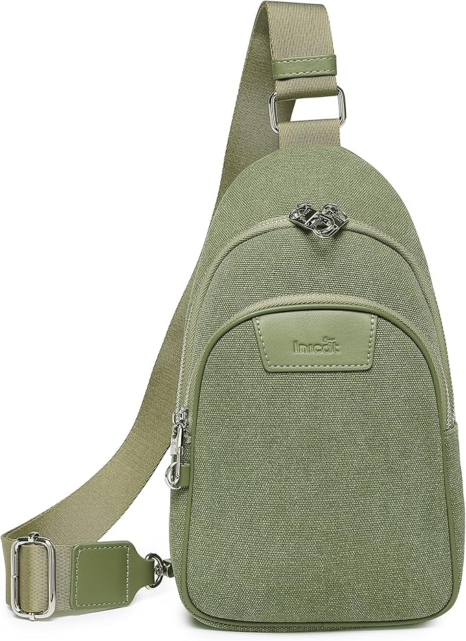 Haytijoe Crossbody Bags for Women Leather Sling Bag Anti-theft Cross Body Bag Travel Sling Purse Chest Bags Fanny Packs