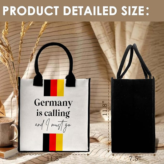 ONDTOM Travel Gifts Bag, Scotland Lover Gifts, Simple Modern Beach Bag, Birthday Christmas Retirement Gifts for Women