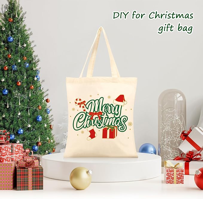 OKBA 20 | 50 Pack 15'' X 16'' Cotton Tote Bags for Tie Dye,Lightweight Tote Bags Bulk Reusable Grocery Shopping Cloth Bags