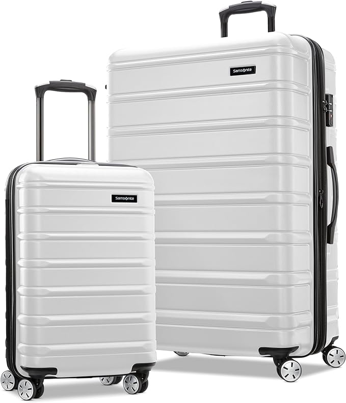 Samsonite Omni 2 Hardside Expandable Luggage with Spinner Wheels, Birch White, 2-Piece Set (19/28)