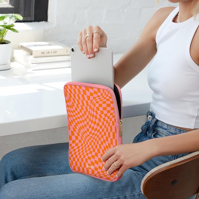 Vandel 9-11 Inch Tablet Sleeve, iPad Sleeve 11 inch Travel Pouch, Fits iPad Pro 11 Inch M4/ 10th Generation 10.9, 9/8th Gen 10.2/ Air 11" 5/4/3 10.9"/10.5", Pro 11 M2, Tab S8/S9