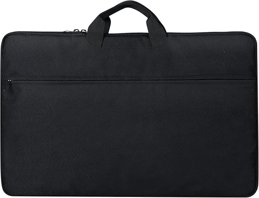 EVICIV Laptop Sleeve Case 24 inch, 360° Protective Laptop Carrying Case Computer Cover Bag with Handle for 23-24.5 inch Desktop, Portable Monitor, Notebook, Large Travel Briefcase Handbags(Black)