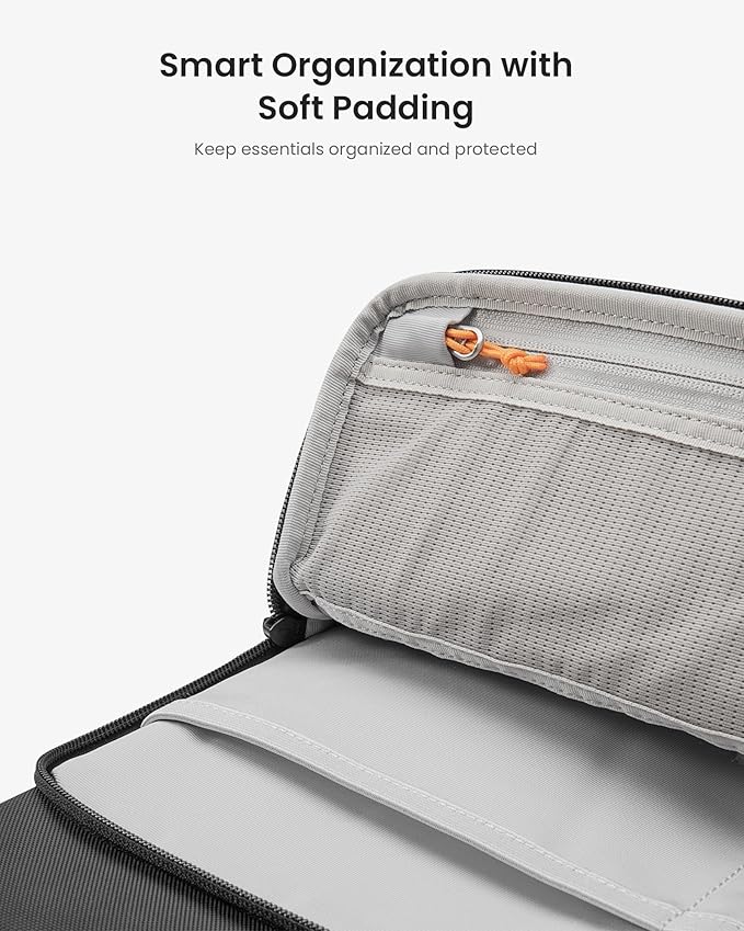 tomtoc DefenderACE 13 Inch iPad Case Sleeve Bag for iPad Pro M4, M2&M1 & 2025 13 Inch iPad Air M3/M2 2024, 360 Protection Spill-Water Resistant Tablet Sleeve Carrying Case