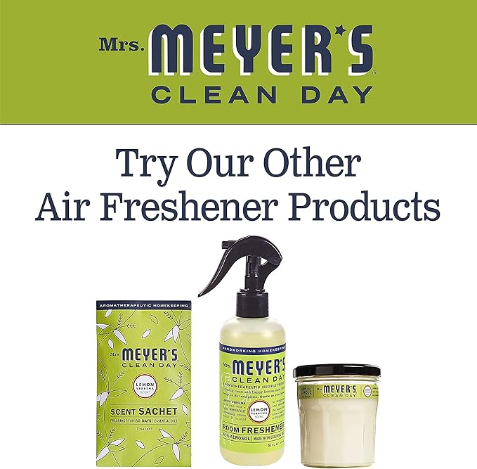 Mrs. Meyer's Clean Day Room Freshener Lemon Verbena, 8 OZ (Pack - 6)