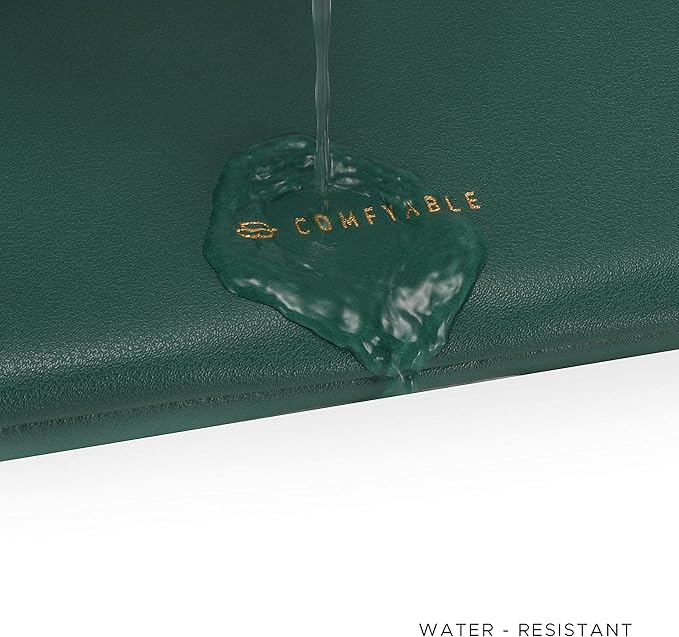 Comfyable Leather Laptop Sleeve Compatible with 16 Inch MacBook Pro M4 2024 & 15 Inch MacBook Air M4 M3 M2 2025, Green