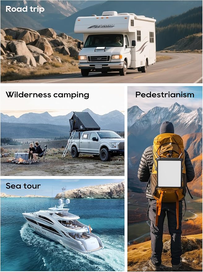 Starlink Mini Mount, Secure Satellite Strong Suction Cup Mounting Kit for Sunroof Window, Stable Signal Case for Car RVs, Vans, Boat, Yachts, Trucks-Gray