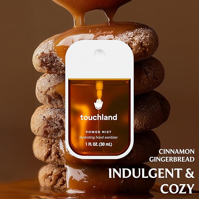 Touchland Limited Edition Seasonal Power Mist Hydrating Hand Sanitizer 4-Set