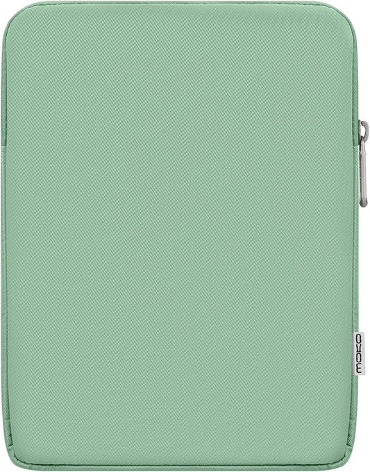 MoKo 9-11 Inch Tablet Sleeve Bag Carrying Case Fits New 11inch iPad Air M3, iPad A16 2025, iPad Pro 11 M4, Air 5/4/3, iPad 10/9/8th Gen, Tab S8/S9 11", Bodhi Green