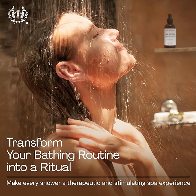 Muse Apothecary Spa Ritual Pure Eucalyptus Oil Shower Mist - Eucalyptus Spray for Shower, Spa, Bath, and Linen - Aromatherapy Eucalyptus Essential Oil Spray - 2oz