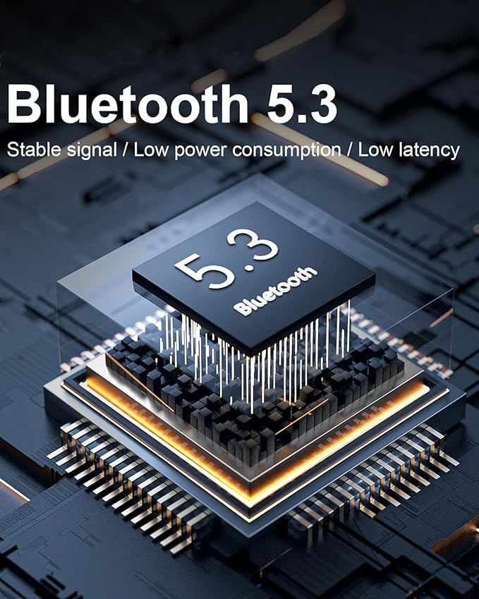 T30s Hybrid Active Noise Cancelling Headphones, Wireless Bluetooth Over Ear Headphones, 50mm Drivers, Deep Bass, HiFi Stereo, 60H Playtime, Lightweight Foldable for Music Lovers Commute Travel Home