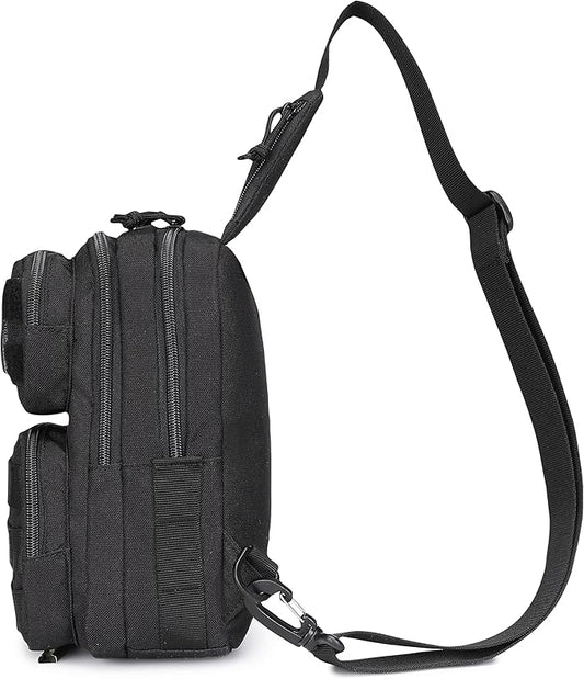 Wotony Tactical Crossbody Bag for Men - Durable Sling Bag with Cross Body Design EDC Shoulder bag