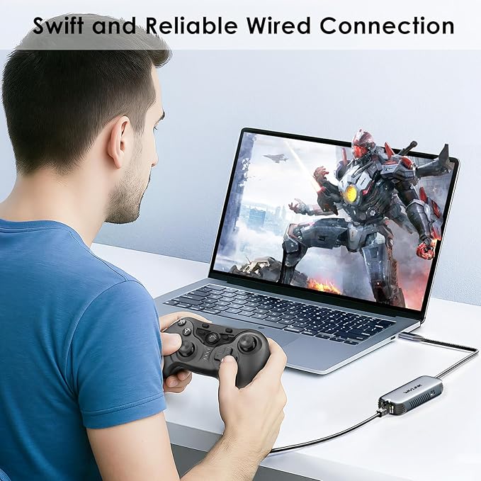 WAVLINK USB C to Ethernet Adapter 2.5Gbps with 95W PD, 2500Mbps USB-C to RJ45 Network Converter (USB4, Thunderbolt 3/4/5 Compatible), Aluminum Case for Windows, Mac OS, iPad OS and More.