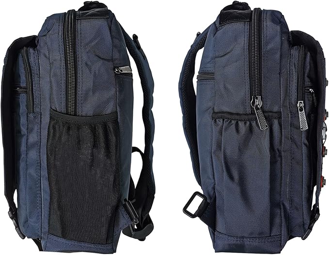 Large Sling Bag Laptop Backpack Cross Body Messenger Bag Shoulder Travel Rucksack (C- Blue)